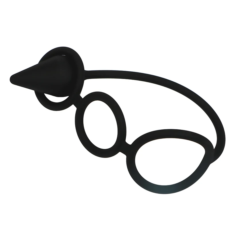 Penis Ring Anal Butt Plug Silicone Prostate Massager Three Cock Ring Delay Lasting Ring Sex Toys for Men Gay