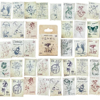 46pcs/box Cute Little Forest Post Office Diary Paper Label Sealing Crafts Scrapbooking Decorative DIY Stickers
46pcs/box Cute Little Forest Post Office Diary Paper Label Sealing Crafts Scrapbooking Decorative DIY Stickers