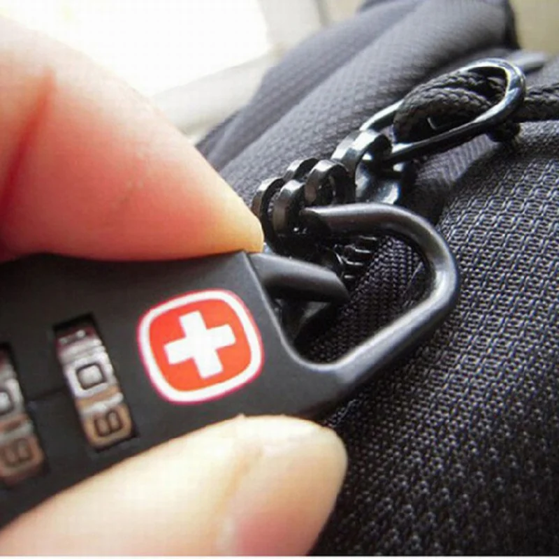 Number Lock 1Pcs Swiss Cross Symbol Combination Safe Code Mini Padlock for Luggage Zipper Bag Backpack Bag Suitcase Drawer
Number Lock 1Pcs Swiss Cross Symbol Combination Safe Code Mini Padlock for Luggage Zipper Bag Backpack Bag Suitcase Drawer