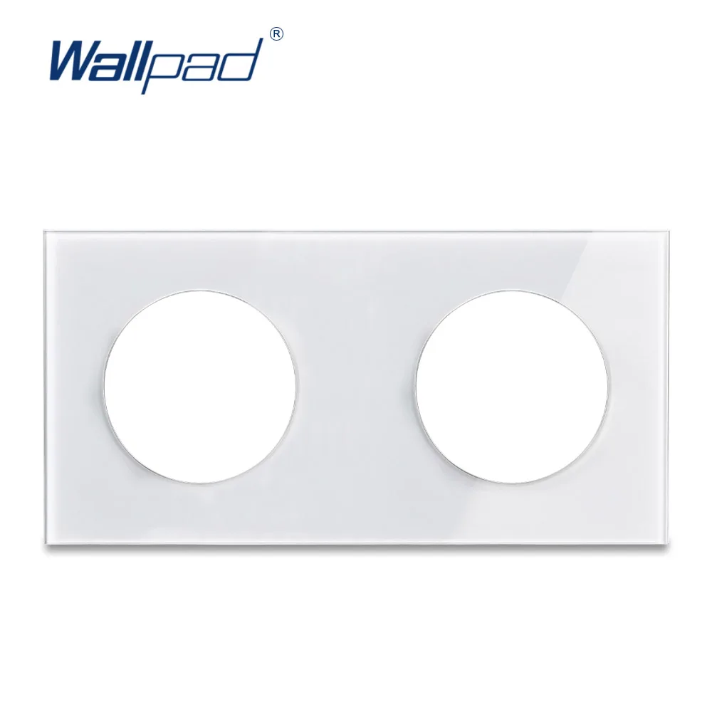 Wallpad Double Tempered Glass Panel Only 172*86mm White And Black Round Circle
Wallpad Double Tempered Glass Panel Only 172*86mm White And Black Round Circle