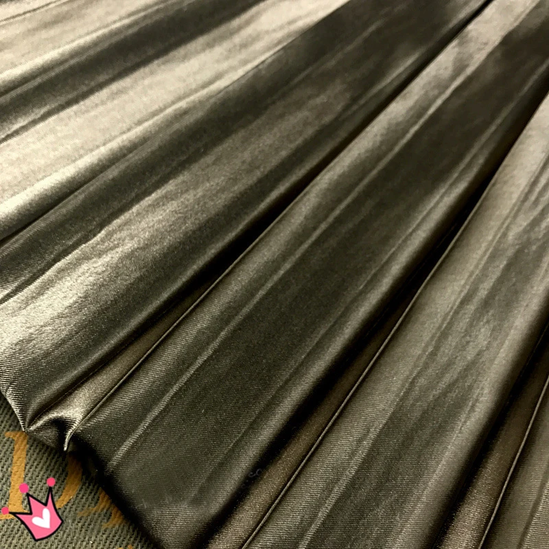 2 meters 150cm 59.05" width bronze accordion pleated faux silk satin fabric for dress skirt MM393
2 meters 150cm 59.05" width bronze accordion pleated faux silk satin fabric for dress skirt MM393