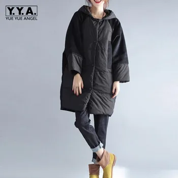 Boyfriend Oversized Womens Loose Fit Parka Hooded Cotton Padded Coat Thicken Warm Winter Streetwear Fashion Patchwork Overcoat
Boyfriend Oversized Womens Loose Fit Parka Hooded Cotton Padded Coat Thicken Warm Winter Streetwear Fashion Patchwork Overcoat