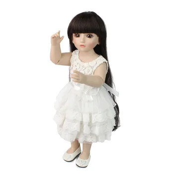 48cm American Baby Doll Handmade Soft Silicone Vinyl Reborn Dolls Realistic Toddler Doll Toys for Children Christmas Collection
48cm American Baby Doll Handmade Soft Silicone Vinyl Reborn Dolls Realistic Toddler Doll Toys for Children Christmas Collection