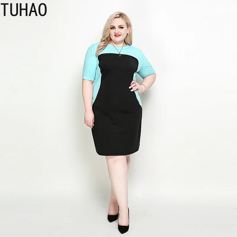TUHAO 2019 Summer Women Oversized Midi Dress Plus Size 7XL 6XL 5XL ELEGANT Dress Casual Patchwork Office Lady Vestido RL
TUHAO 2019 Summer Women Oversized Midi Dress Plus Size 7XL 6XL 5XL ELEGANT Dress Casual Patchwork Office Lady Vestido RL