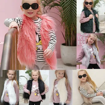 T0818 Europe and United States New Fashion Autumn Faux fur Vest Girl Clothes children all-match Waistcoat
T0818 Europe and United States New Fashion Autumn Faux fur Vest Girl Clothes children all-match Waistcoat