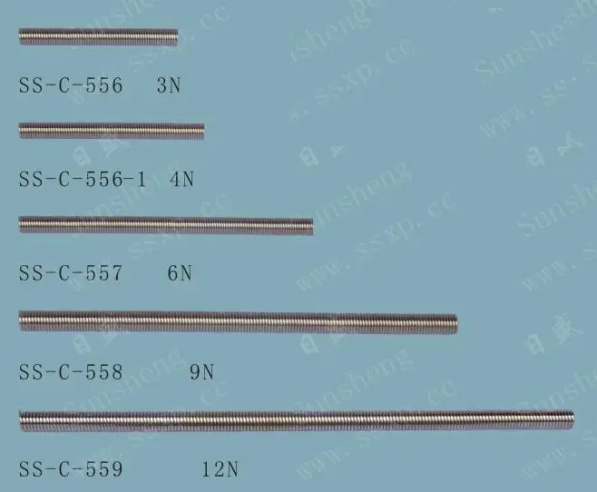 Computer embroidery machine parts - the next line spring buckle line spring hanging line spring
Computer embroidery machine parts - the next line spring buckle line spring hanging line spring