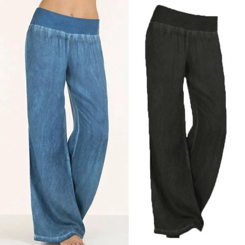2019 New Style Solid High Waist Women's Casual Palazzo Trousers Wide Leg High Waist Loose Harem Sports Yoga Pants
2019 New Style Solid High Waist Women's Casual Palazzo Trousers Wide Leg High Waist Loose Harem Sports Yoga Pants