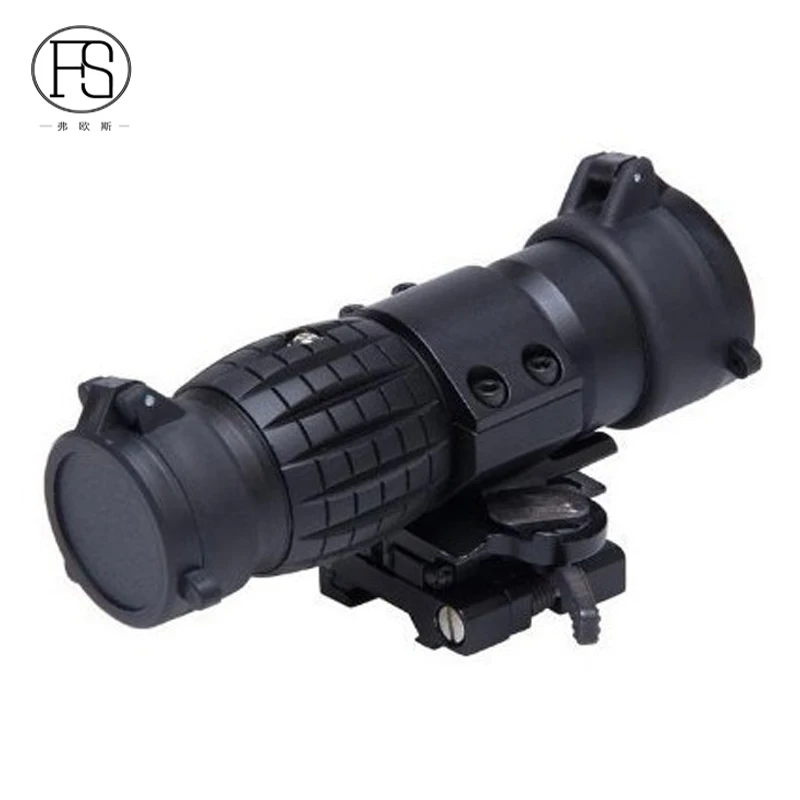 Tactical Hunting Optic Sight 3X Magnifier Scope Hunting Rifle Sniper Shooting Gun Scope 20mm Rail Flip to Side Mount
Tactical Hunting Optic Sight 3X Magnifier Scope Hunting Rifle Sniper Shooting Gun Scope 20mm Rail Flip to Side Mount