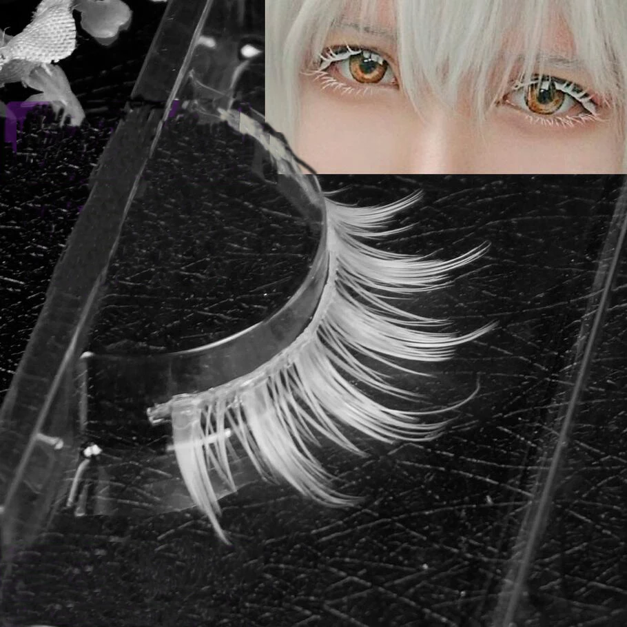 Natural Long Cosplay Makeup Cross Strip False Eyelashes White Eye Lashes Eyelashes Packaging Dropshipping
Natural Long Cosplay Makeup Cross Strip False Eyelashes White Eye Lashes Eyelashes Packaging Dropshipping