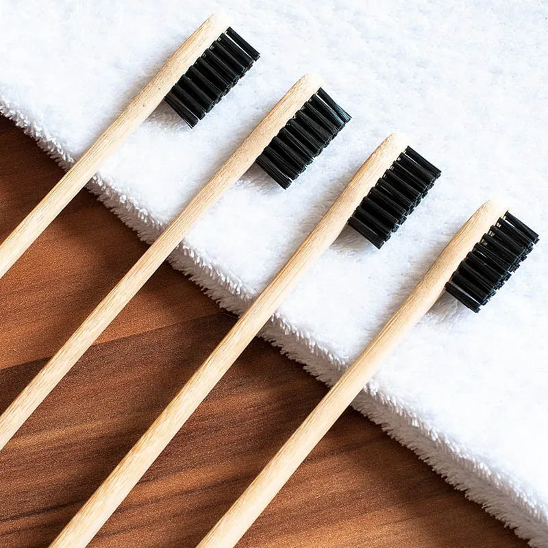 4Pcs/Set Bamboo Toothbrush with Charcoal Bristles Natural Dental Care for Home Family Travel SSwell
4Pcs/Set Bamboo Toothbrush with Charcoal Bristles Natural Dental Care for Home Family Travel SSwell