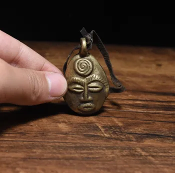 Christmas Collection Tibetan Buddhism Copper Bronze Buddha Head Statue Amulet Pendant Halloween
Christmas Collection Tibetan Buddhism Copper Bronze Buddha Head Statue Amulet Pendant Halloween