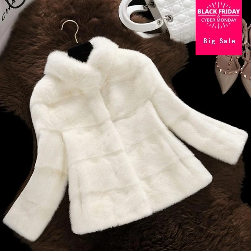 2018 New Arrival Women Winter Short Faux rabbit Fur Coat Long Sleeve Solid Color Blue White Pink Plus 4XL Ladies Outerwear L1345
2018 New Arrival Women Winter Short Faux rabbit Fur Coat Long Sleeve Solid Color Blue White Pink Plus 4XL Ladies Outerwear L1345