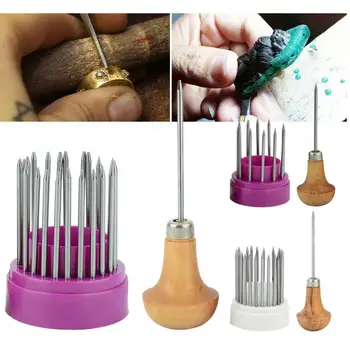 Professional Bead Grain Jewelry Beading Tool Diamond Stone Setting Metal Engraving Jewelry Carving Making Tool for Jeweler
Professional Bead Grain Jewelry Beading Tool Diamond Stone Setting Metal Engraving Jewelry Carving Making Tool for Jeweler