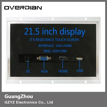21"/21.5" VGA/USB/HDMI Interface Industrial Control Monitor/Display 1920*1080 Metal Shell Open Frame Installation Single Touch
21"/21.5" VGA/USB/HDMI Interface Industrial Control Monitor/Display 1920*1080 Metal Shell Open Frame Installation Single Touch