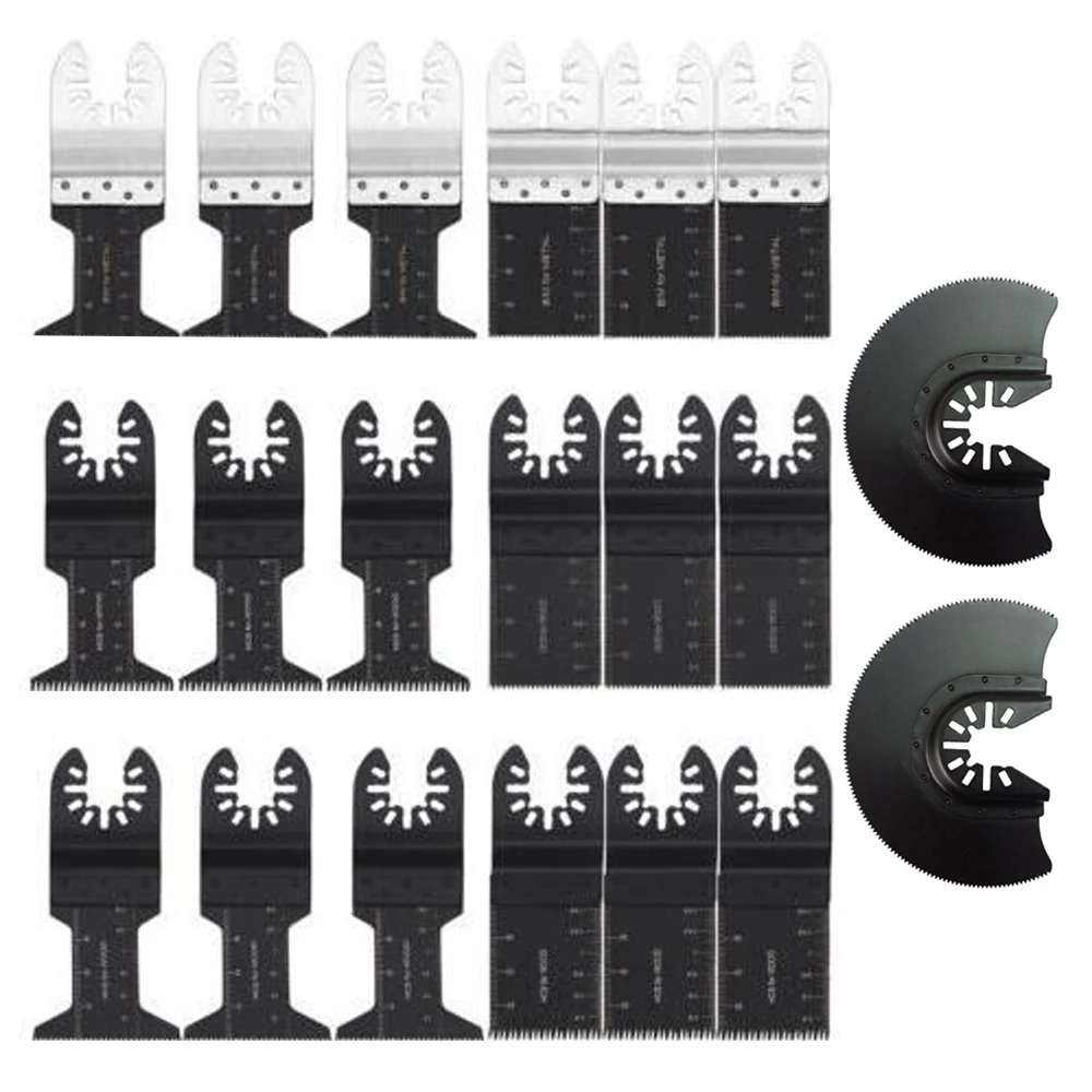 20 Pieces Saw Blade Of Metal Wood Vibration Multi-Blade Tool Quick Release Saw Blade, Multi-Function Swing Saw Blade
20 Pieces Saw Blade Of Metal Wood Vibration Multi-Blade Tool Quick Release Saw Blade, Multi-Function Swing Saw Blade
