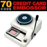 Guranatee 100% New 70 code charaters PVC ID Card Embossing Stamping Machine, 70 Letters Manual Plastic Card Embosser Machine
Guranatee 100% New 70 code charaters PVC ID Card Embossing Stamping Machine, 70 Letters Manual Plastic Card Embosser Machine