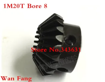 2PCS 1M20T Bevel Gear 0.5 Mod M=0.5 Modulus Ratio 1:1 Bore 8mm Brass Right Angle Transmission parts machine parts DIY
2PCS 1M20T Bevel Gear 0.5 Mod M=0.5 Modulus Ratio 1:1 Bore 8mm Brass Right Angle Transmission parts machine parts DIY