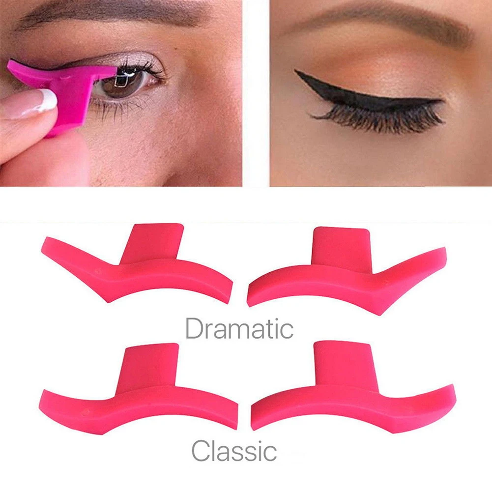 ELECOOL 3 Pairs Wing Stamps Easy to Makeup Plastic Eyeliner Guide Stamp Cat Eye Beauty Convenient Eye Makeup Tools
ELECOOL 3 Pairs Wing Stamps Easy to Makeup Plastic Eyeliner Guide Stamp Cat Eye Beauty Convenient Eye Makeup Tools