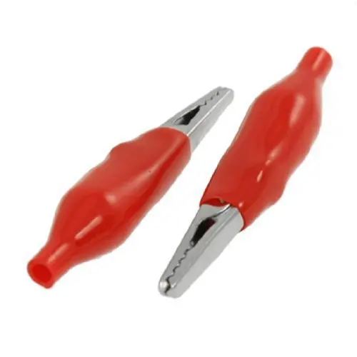 10pcs/lot Red Black Boot 45mm Alligator Clips Clamp Metal Electric Test Probe Silver Tone Lead Replacement
10pcs/lot Red Black Boot 45mm Alligator Clips Clamp Metal Electric Test Probe Silver Tone Lead Replacement