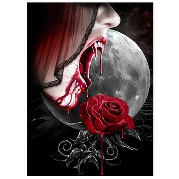 terror Vampire Rose moon diamond painting full square round Diamond embroidery 5d Cross Stitch Kit mosaic diy painting JS4508
terror Vampire Rose moon diamond painting full square round Diamond embroidery 5d Cross Stitch Kit mosaic diy painting JS4508