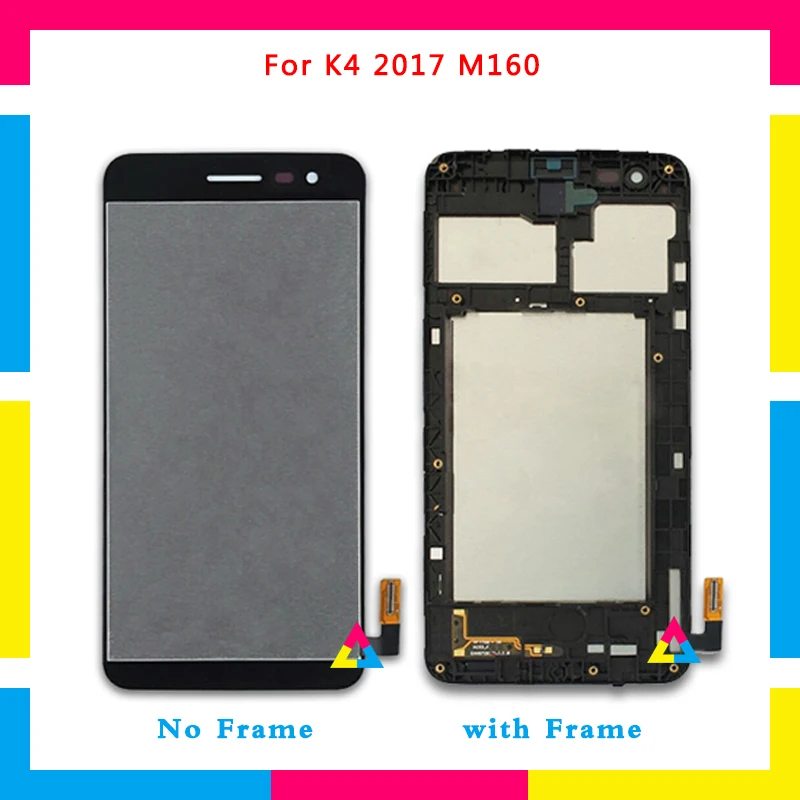 5pcs LCD Display Screen With Touch Screen Digitizer Assembly For LG K4 2017 M160 Black No Frame or with Frame
5pcs LCD Display Screen With Touch Screen Digitizer Assembly For LG K4 2017 M160 Black No Frame or with Frame