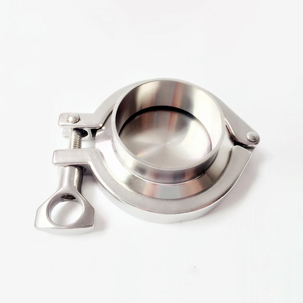 Sanitary End Cap Set 1.5" 2" 2.5" 3" 4" Tri Clamp 19mm-108mm Ferrule + Clamp + Gasket + End Cap SUS 304 Homebrew
Sanitary End Cap Set 1.5" 2" 2.5" 3" 4" Tri Clamp 19mm-108mm Ferrule + Clamp + Gasket + End Cap SUS 304 Homebrew