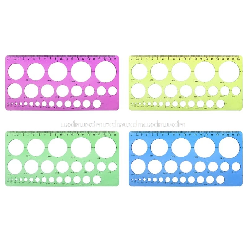 1PC Plastic Circles Geometric Template Ruler Stencil Drawing Tool Stationery For Student D28 dropship
1PC Plastic Circles Geometric Template Ruler Stencil Drawing Tool Stationery For Student D28 dropship