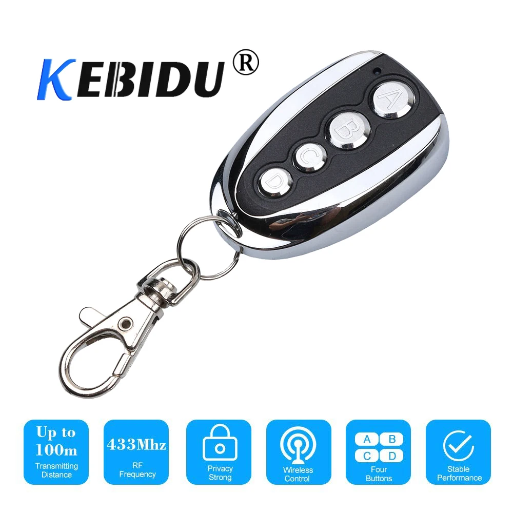 Kebidu Mini Universal 4 Channel Remote Control 433.92MHz ABCD Key Control Duplicator Rolling Code for Car for Home
Kebidu Mini Universal 4 Channel Remote Control 433.92MHz ABCD Key Control Duplicator Rolling Code for Car for Home