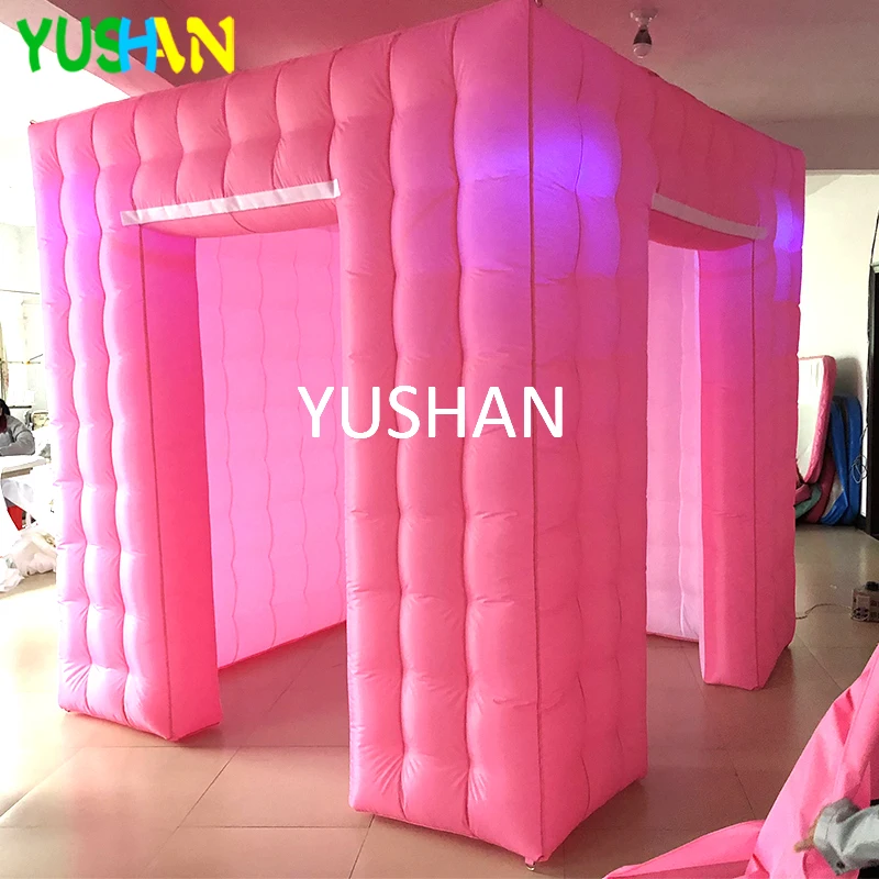 pink white Photo booth 02