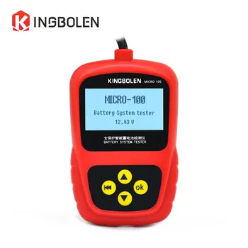 MICRO-100 Car Battery Tester 12V for Car Repair Shop/DIY Enthusiasts/Battery Load Tester MICRO100 BST100 Micro-100
MICRO-100 Car Battery Tester 12V for Car Repair Shop/DIY Enthusiasts/Battery Load Tester MICRO100 BST100 Micro-100
