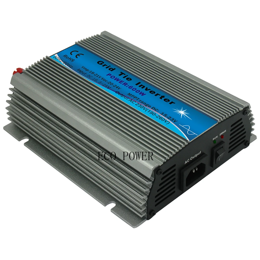 600W 18V Grid Tie Micro Inverter 10.5-28V DC 600watt On Grid Tie Inverter for 18V PV module
600W 18V Grid Tie Micro Inverter 10.5-28V DC 600watt On Grid Tie Inverter for 18V PV module