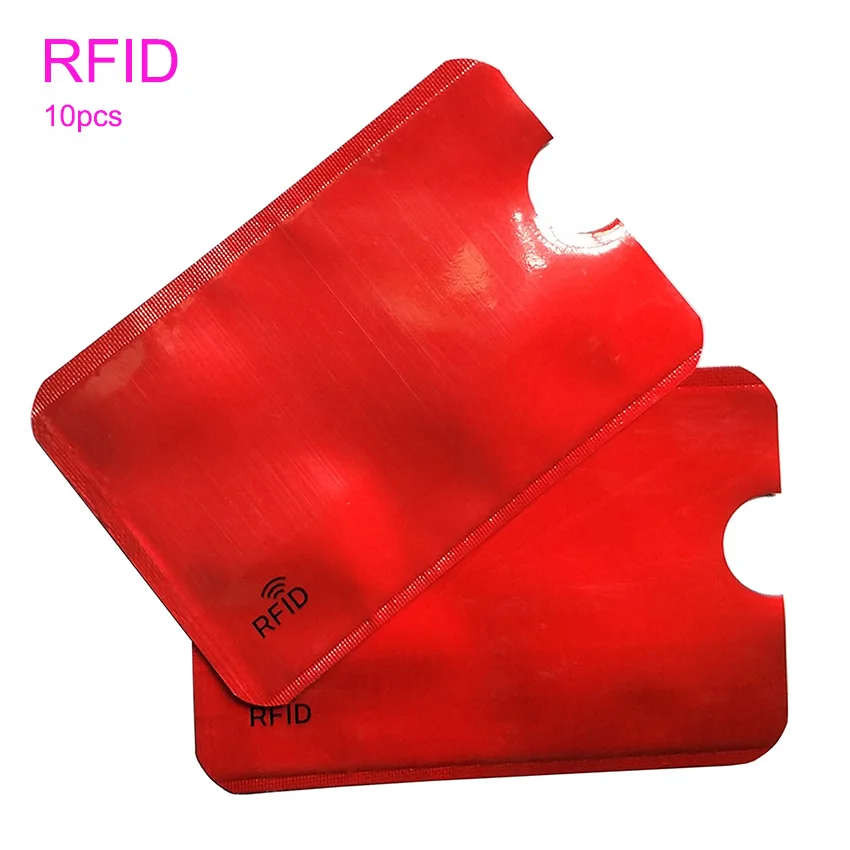 10pcs Anti Rfid Blocking Reader Lock Bank Card Holder ID Bank Card Case Rfid Protection Metal Credit Card Holder Blue Red Black
10pcs Anti Rfid Blocking Reader Lock Bank Card Holder ID Bank Card Case Rfid Protection Metal Credit Card Holder Blue Red Black