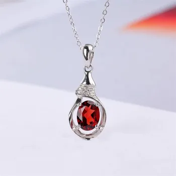 fashionable white 925 sterling silver plated natural red garnet necklace pendant for girl
fashionable white 925 sterling silver plated natural red garnet necklace pendant for girl