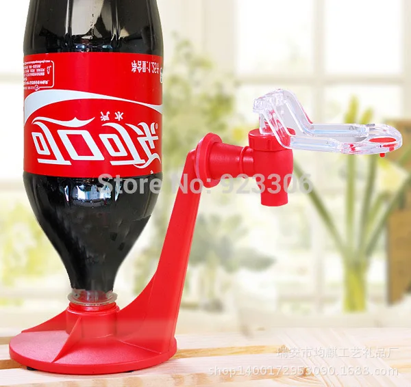 Image Free Shipping 48pcs lot Novelty Households Portable Bar Kitchen Drinking Soda Water Coca Coke Fizz Gadget Saver Dispenser Y75