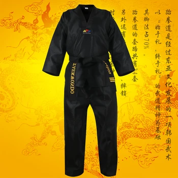 Adult kids Men Women Black taekwondo uniform dobok wtf Cotton tae kwon do set clothes TKD clothing sets belt karate suits dobok
Adult kids Men Women Black taekwondo uniform dobok wtf Cotton tae kwon do set clothes TKD clothing sets belt karate suits dobok