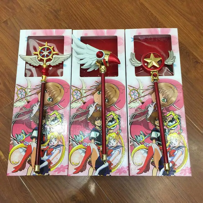Anime Cardcaptor Sakura Clear Card Kinomoto Sakura key chain weapon Star Dream Stick Magic Wand Party Cosplay Christmas present
Anime Cardcaptor Sakura Clear Card Kinomoto Sakura key chain weapon Star Dream Stick Magic Wand Party Cosplay Christmas present