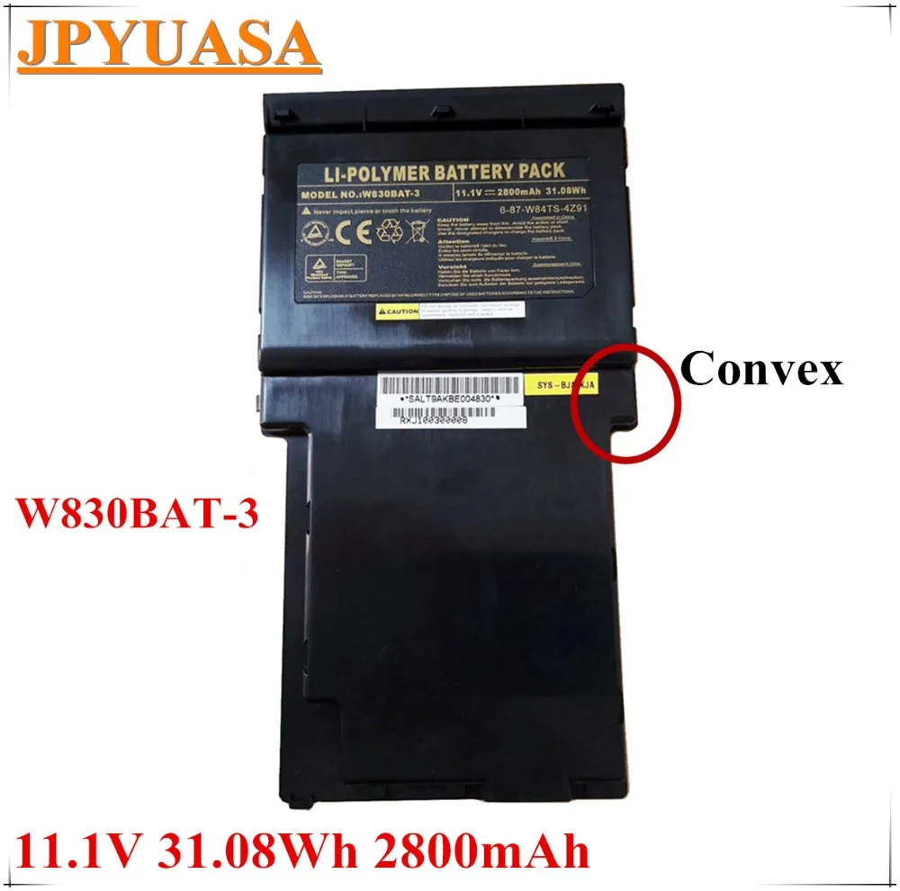 Оригинальный аккумулятор для ноутбука 7XINbox 11 1 В 2800 мА/ч 31 08wh CLEVO WW830T W840T VNB130