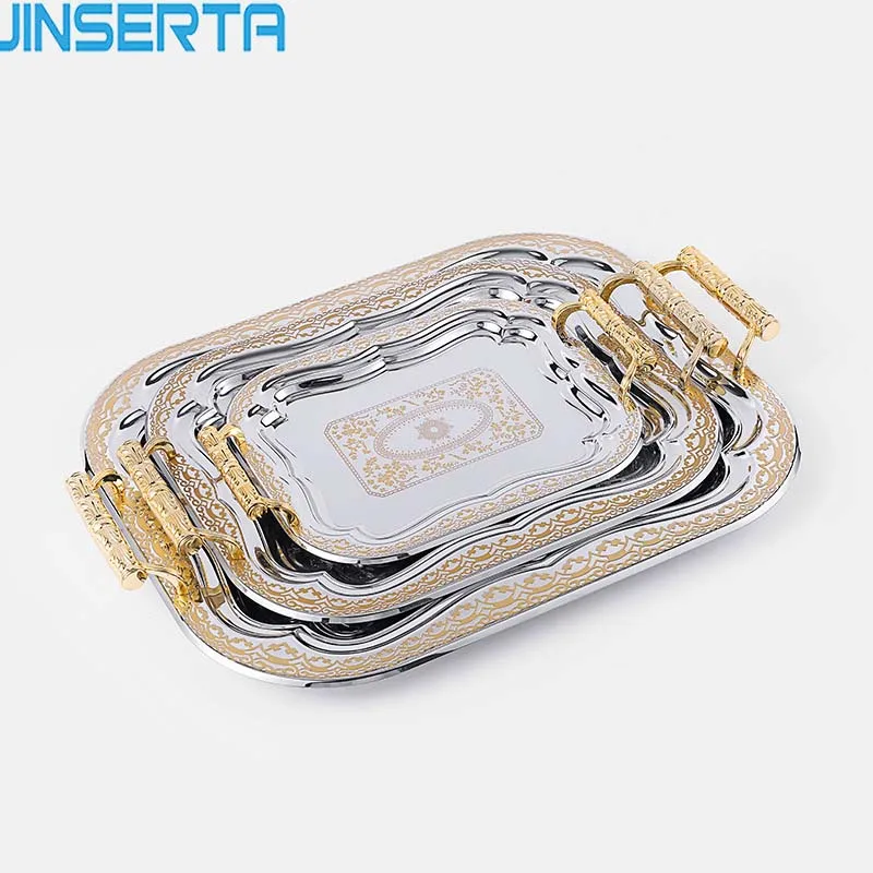 JINSERTA Metal Storage Tray Jewelry Display Plate Retro Dessert Fruit Cake Plate for Home Party Decor Hotel Cafe Serving Tray
JINSERTA Metal Storage Tray Jewelry Display Plate Retro Dessert Fruit Cake Plate for Home Party Decor Hotel Cafe Serving Tray