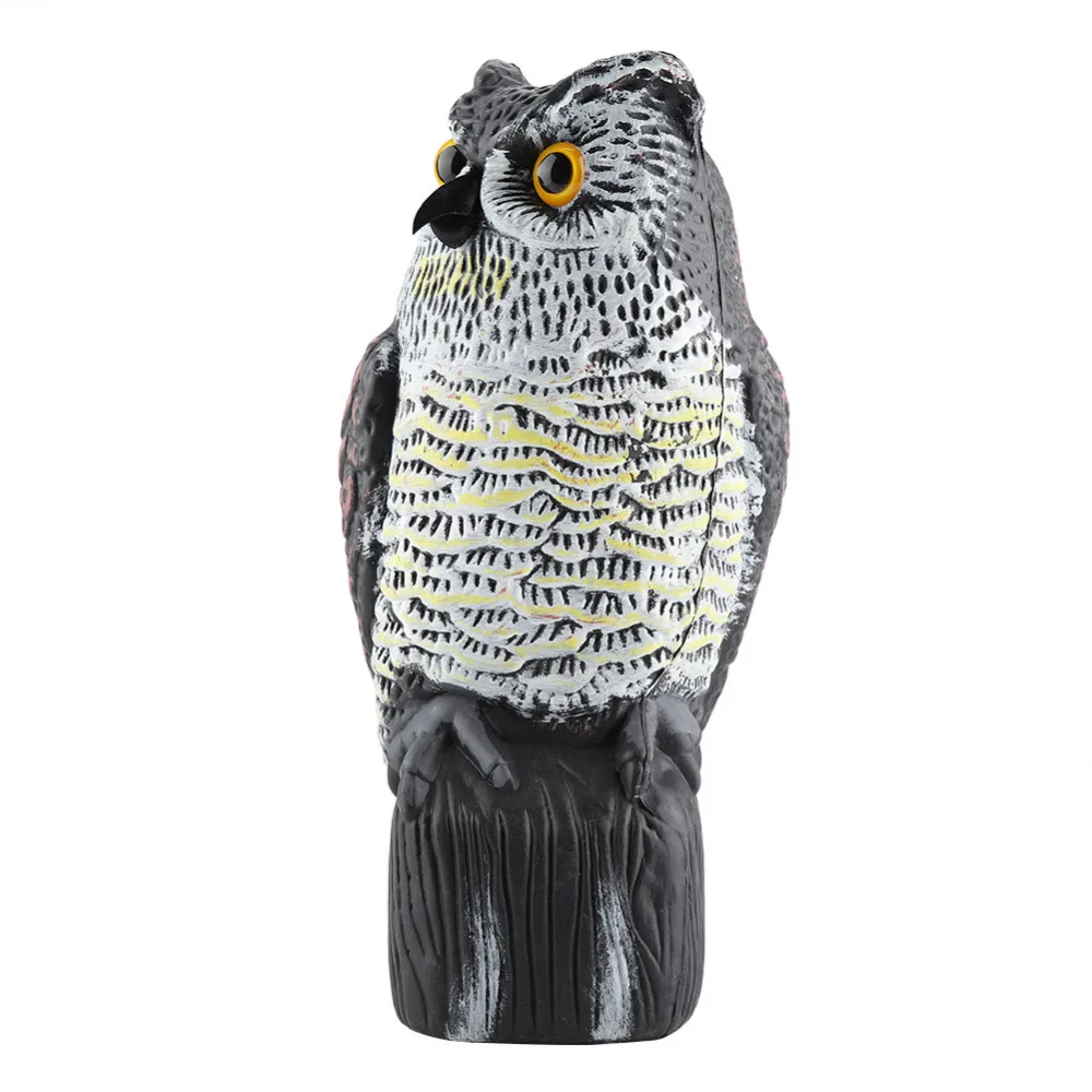 Great Realistic Fake Prowler Owl Bird Scare Predator Decoy Pest Scare Away Birds Scarer Garden Decor
Great Realistic Fake Prowler Owl Bird Scare Predator Decoy Pest Scare Away Birds Scarer Garden Decor
