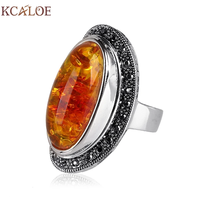 KCALOE Vintage Jewelry Ring Big Natural Red Green Stone Rings For Women Black Rhinestone Antique Wedding Jewelry Aneis Feminino
KCALOE Vintage Jewelry Ring Big Natural Red Green Stone Rings For Women Black Rhinestone Antique Wedding Jewelry Aneis Feminino