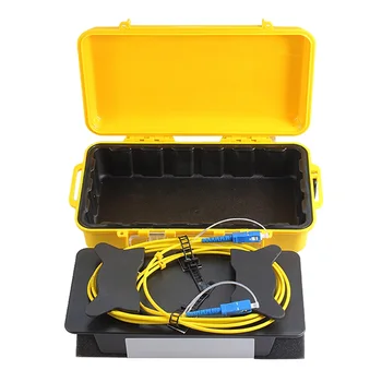 OTDR Dead Zone Eliminator for 1 KM, Fiber Optic OTDR Launch Cable Box SC-UPC/SC-UPC 
OTDR Dead Zone Eliminator for 1 KM, Fiber Optic OTDR Launch Cable Box SC-UPC/SC-UPC