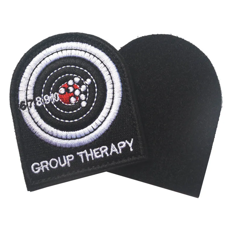 The Target Shooting Tactical US Made Group Therapy patch Combat Army Hook/loop Patch badge | Дом и сад