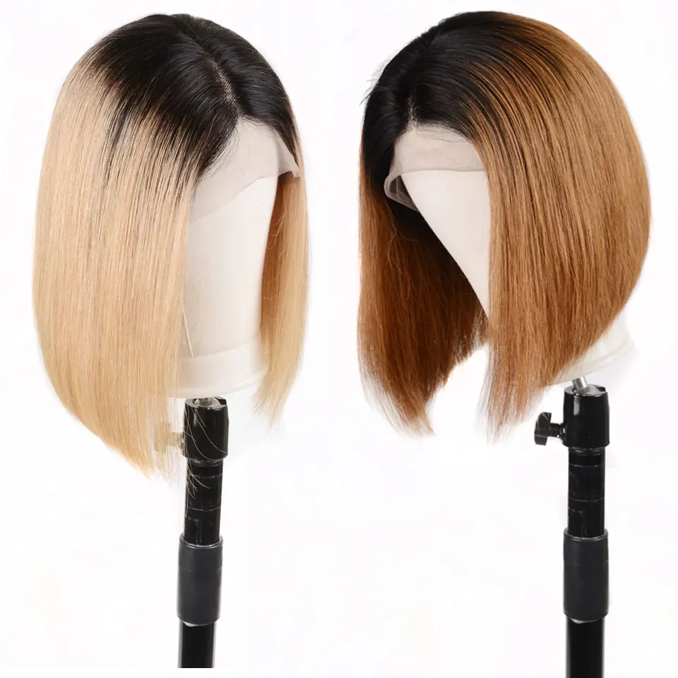 130% Brazilian Remy Straight Lace Front Wig Glueless Short Bob 13x6 Lace Frontal Human hair Wigs Ombre Wigs for Black Women
130% Brazilian Remy Straight Lace Front Wig Glueless Short Bob 13x6 Lace Frontal Human hair Wigs Ombre Wigs for Black Women