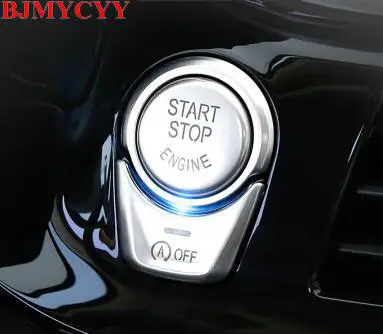 BJMYCYY Car styling ENGINE START STOP switch button Covers for BMW 5/6/7 series f10 GT F07 F chassis cars auto Accessories
BJMYCYY Car styling ENGINE START STOP switch button Covers for BMW 5/6/7 series f10 GT F07 F chassis cars auto Accessories
