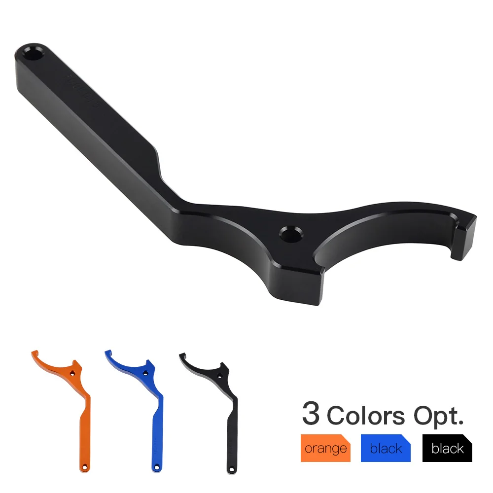 Rear Suspension Shock Spanner Wrench For PDS Shock For KTM 125 150 250 450 520 525 530 SX SX-F EXC EXC-R XC XC-F XC-W XCF-W MXC
Rear Suspension Shock Spanner Wrench For PDS Shock For KTM 125 150 250 450 520 525 530 SX SX-F EXC EXC-R XC XC-F XC-W XCF-W MXC
