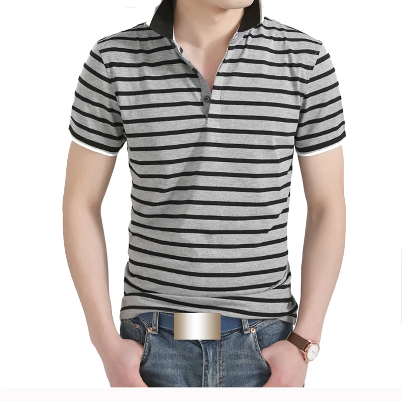 Striped Poloshirt Men Fashion Summer Short Sleeve Shirts Cotton Camisa Masculina Mens Casual Tee Shirts Brand Clothing
Striped Poloshirt Men Fashion Summer Short Sleeve Shirts Cotton Camisa Masculina Mens Casual Tee Shirts Brand Clothing