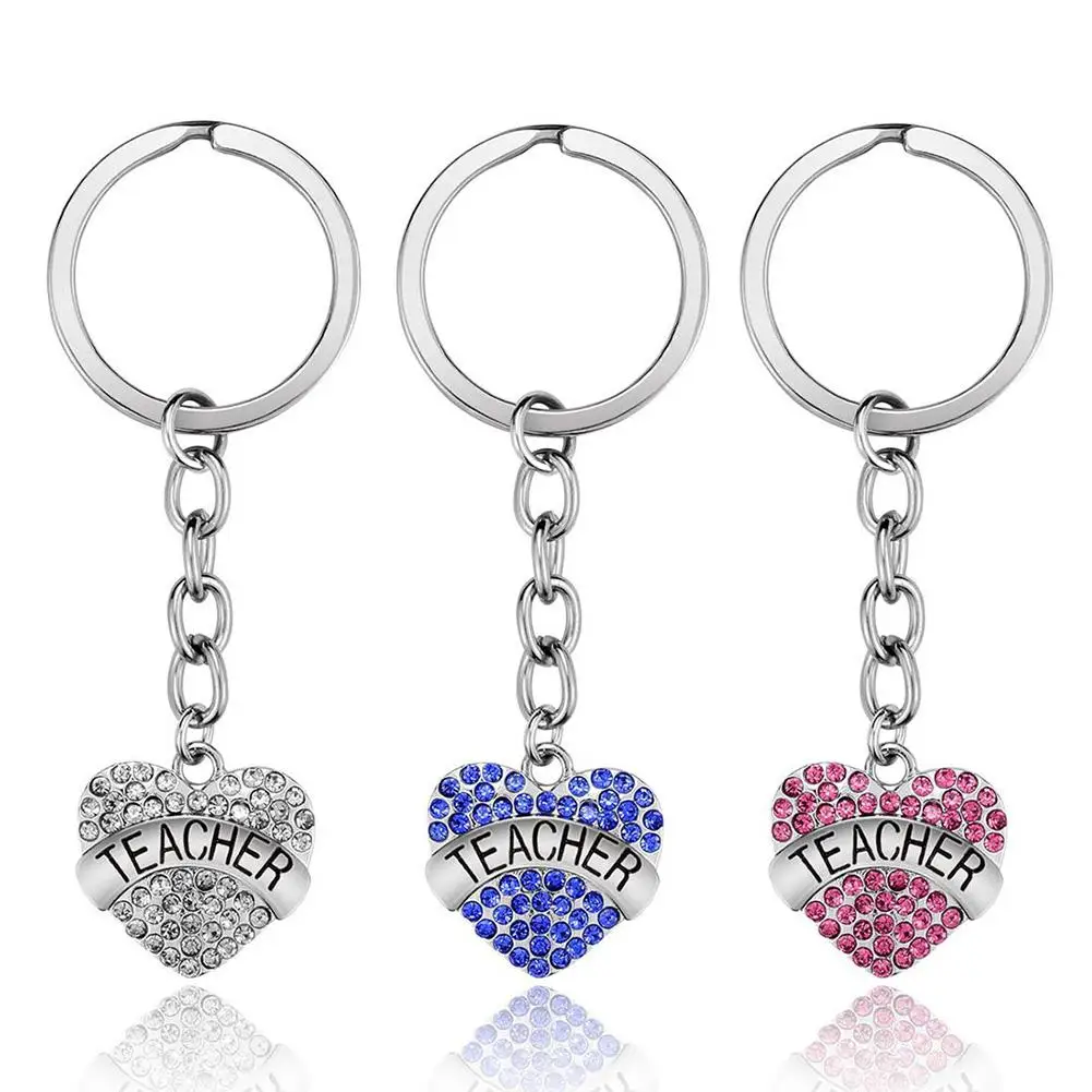 Class of 2019 Teacher Rhinestone Heart Pendant Key Chain Holder Graduation Gift New
Class of 2019 Teacher Rhinestone Heart Pendant Key Chain Holder Graduation Gift New