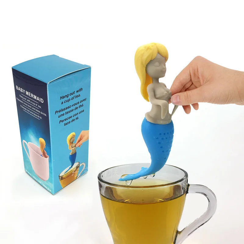 100pcs Mermaid Tea Infuser Silicone Tes Bag Reusable Strainer Filter Teapot Infusers Teaspoon Tea Leaf Herbal Tool Dropshipping
100pcs Mermaid Tea Infuser Silicone Tes Bag Reusable Strainer Filter Teapot Infusers Teaspoon Tea Leaf Herbal Tool Dropshipping