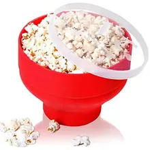 Microwaveable Popcorn Maker Pop Corn Bowl With Lid Microwave Safe New Kitchen Bakingwares DIY Popcorn Bucket A20
Microwaveable Popcorn Maker Pop Corn Bowl With Lid Microwave Safe New Kitchen Bakingwares DIY Popcorn Bucket A20