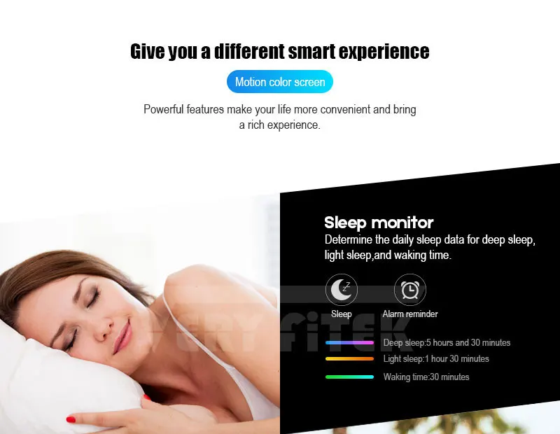 VERYFiTEK Leopard Sport Smart Watch Blood Pressure Heart Rate Monitor Fitness Tracker Men Women Smartwatch for IOS Android (9)